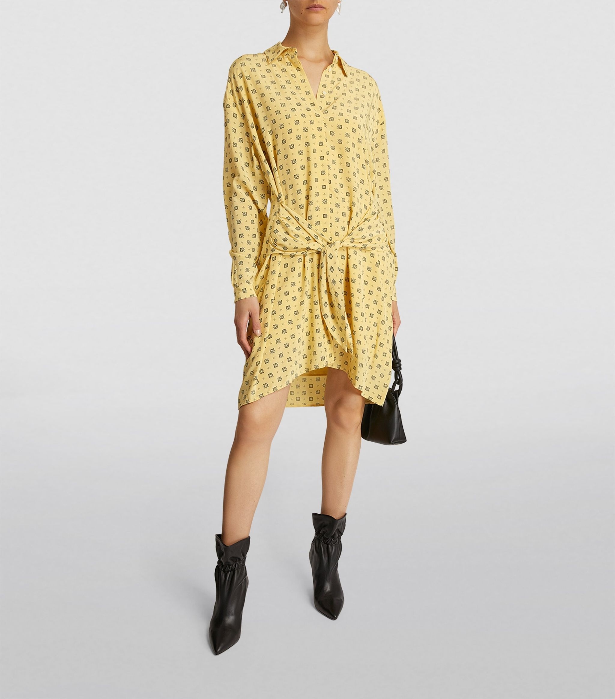 Šaty s vázáním Claudie Pierlot 36