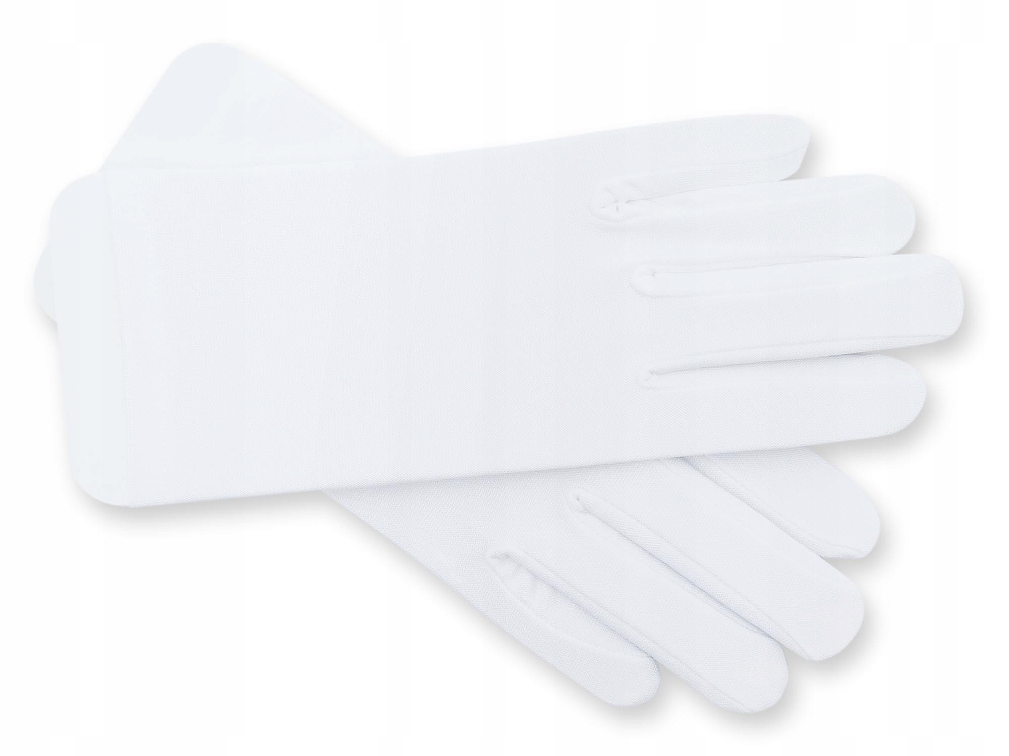 

Elastyczne białe rękawiczki do munduru R2 S