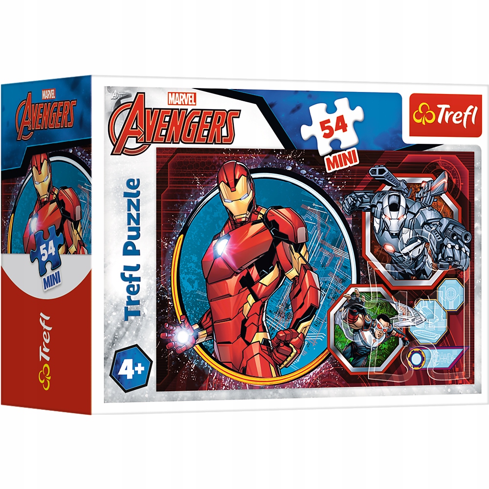 

Avengers Bohaterowie Trefl Puzzle 54 Mini 19615