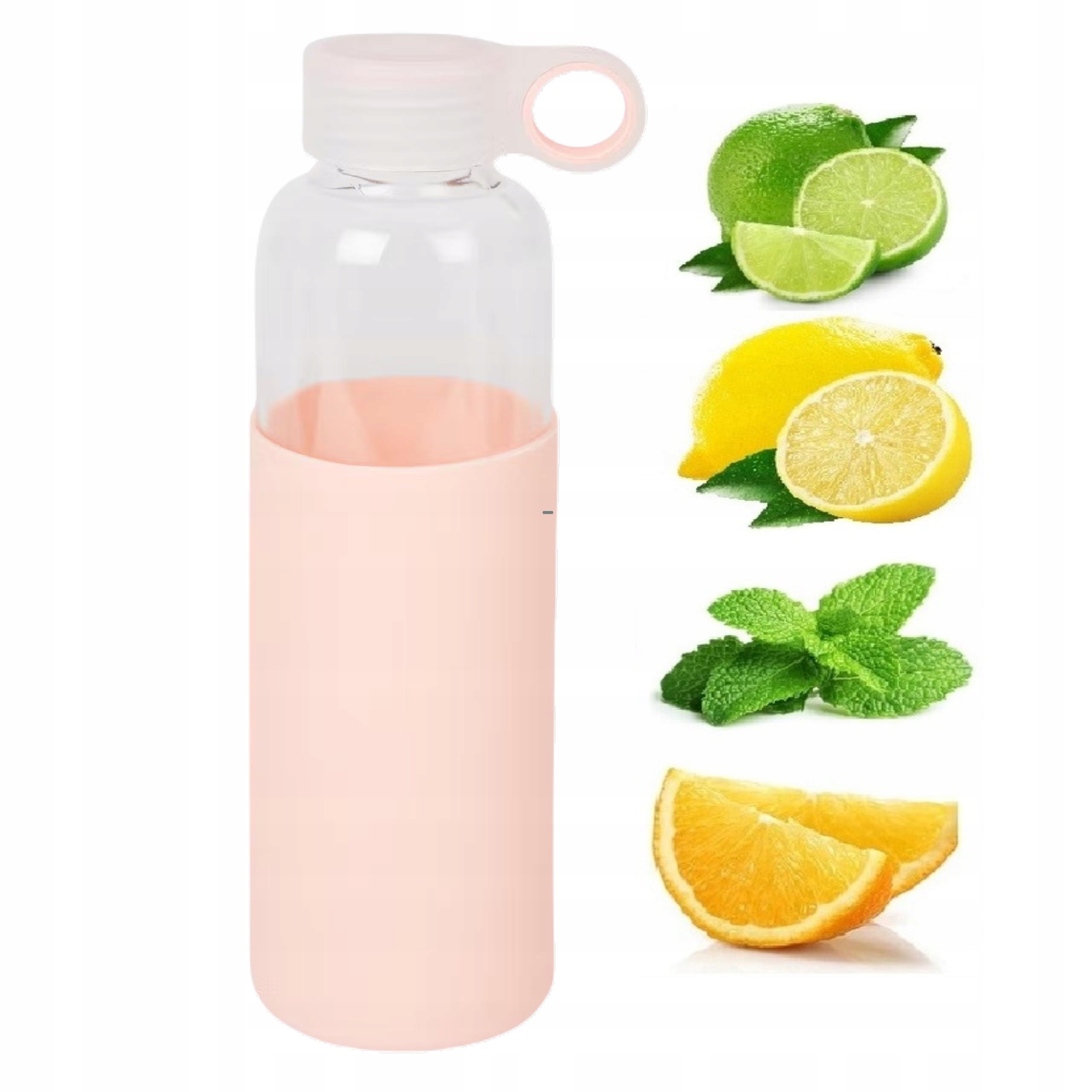 

Butelka Szklana Motywacyjna Na Wodę Na Lato 550 ml