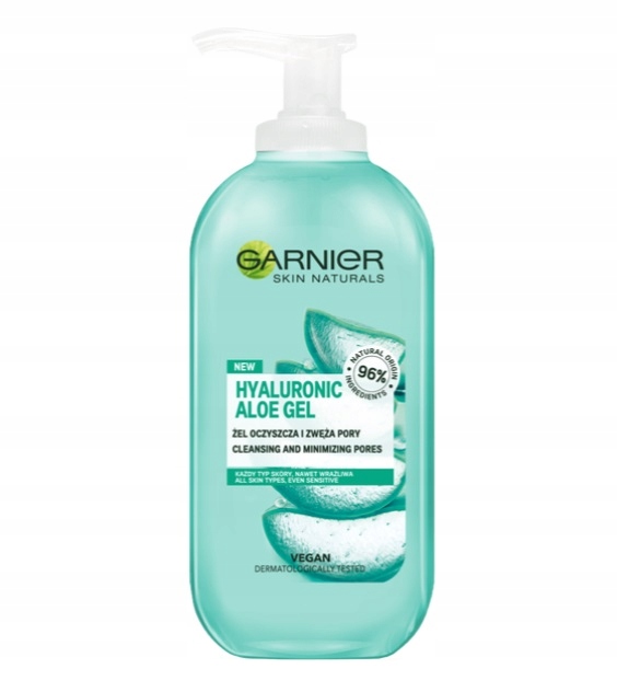 

Garnier Hyaluronic Aloe Żel do Mycia Twarzy 200ml