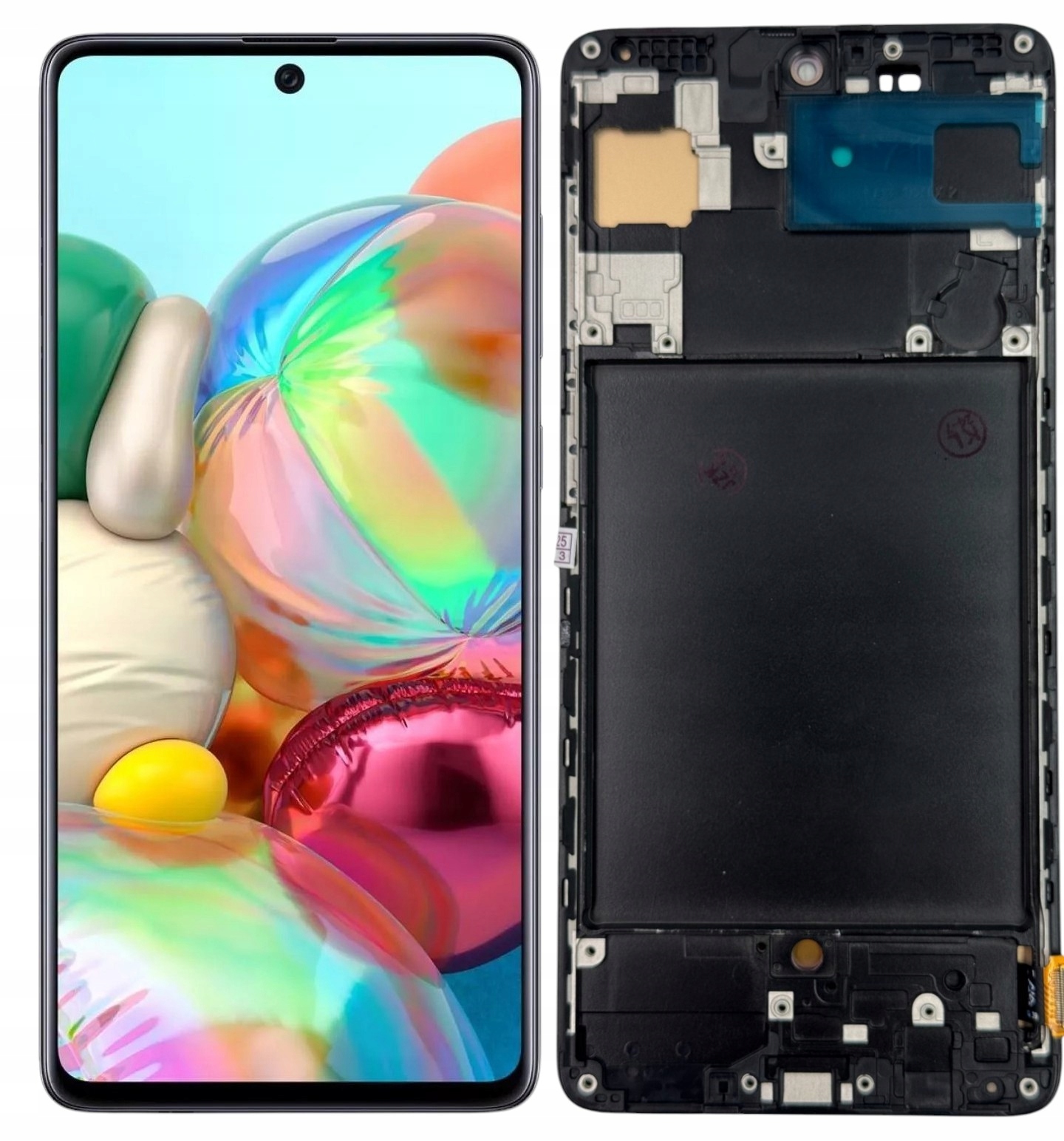 Displej Samsung Galaxy A71 Oled Rámeček Dotyk Premium