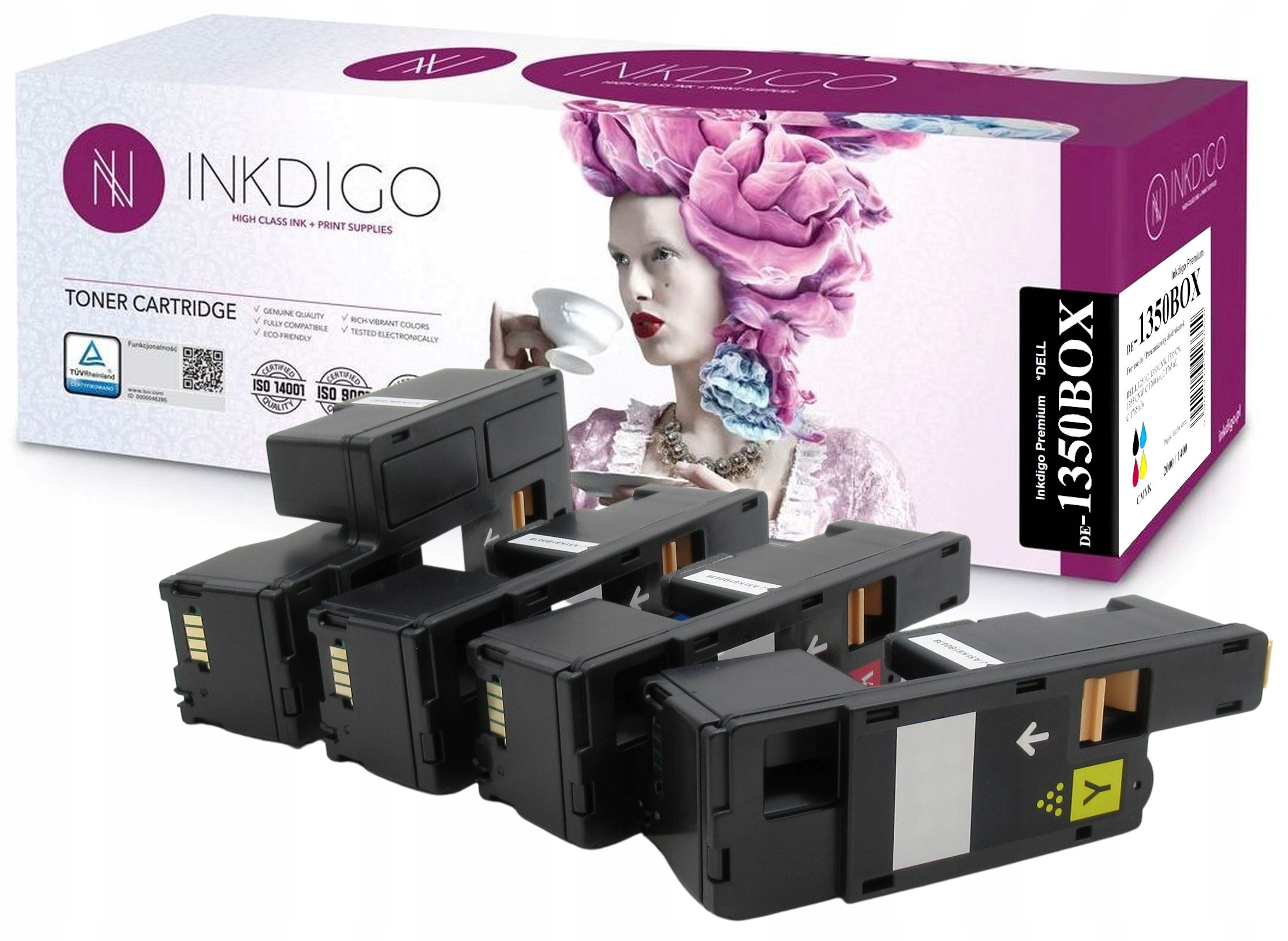 

Tonery do Dell C1760nw C1765 1250c 1350cnw 1355cn