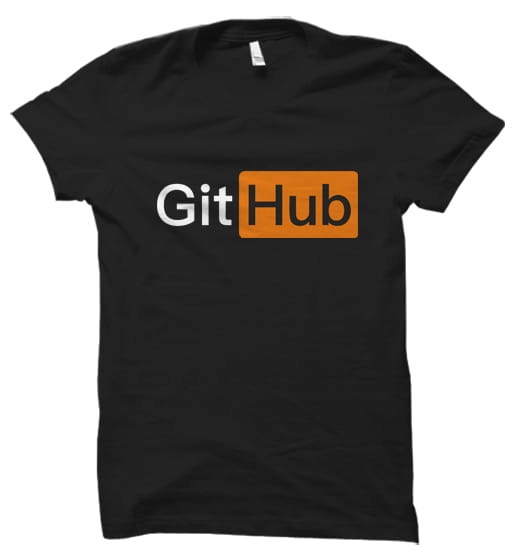 

Github programista koszulka damska