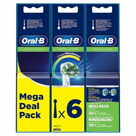 

Braun Oral B Cross Action 6SZT. Clean Maximiser
