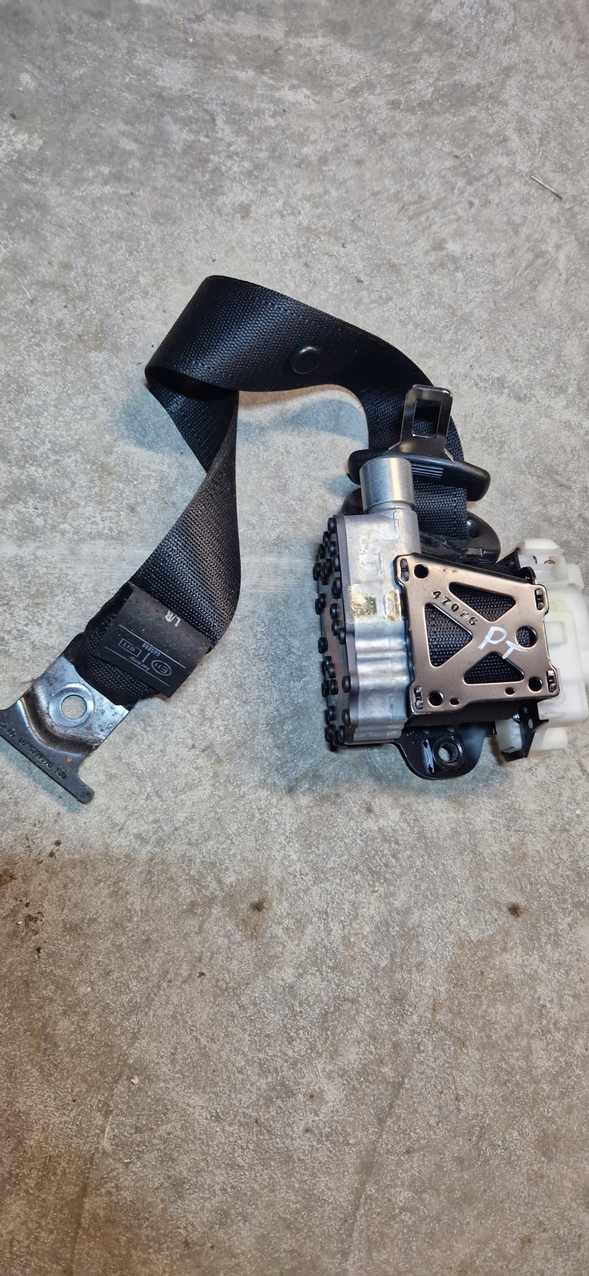 12773346 - РЕМІНЬ БЕЗПЕКИ НАТЯГУВАЧ ПРАВИЙ ЗАДНІЙ SAAB 93 9-3