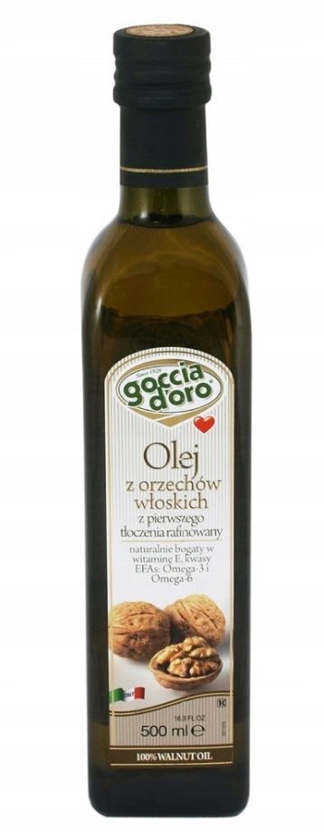 Levně Goccia d'oro olej z vlašských ořechů 500 ml
