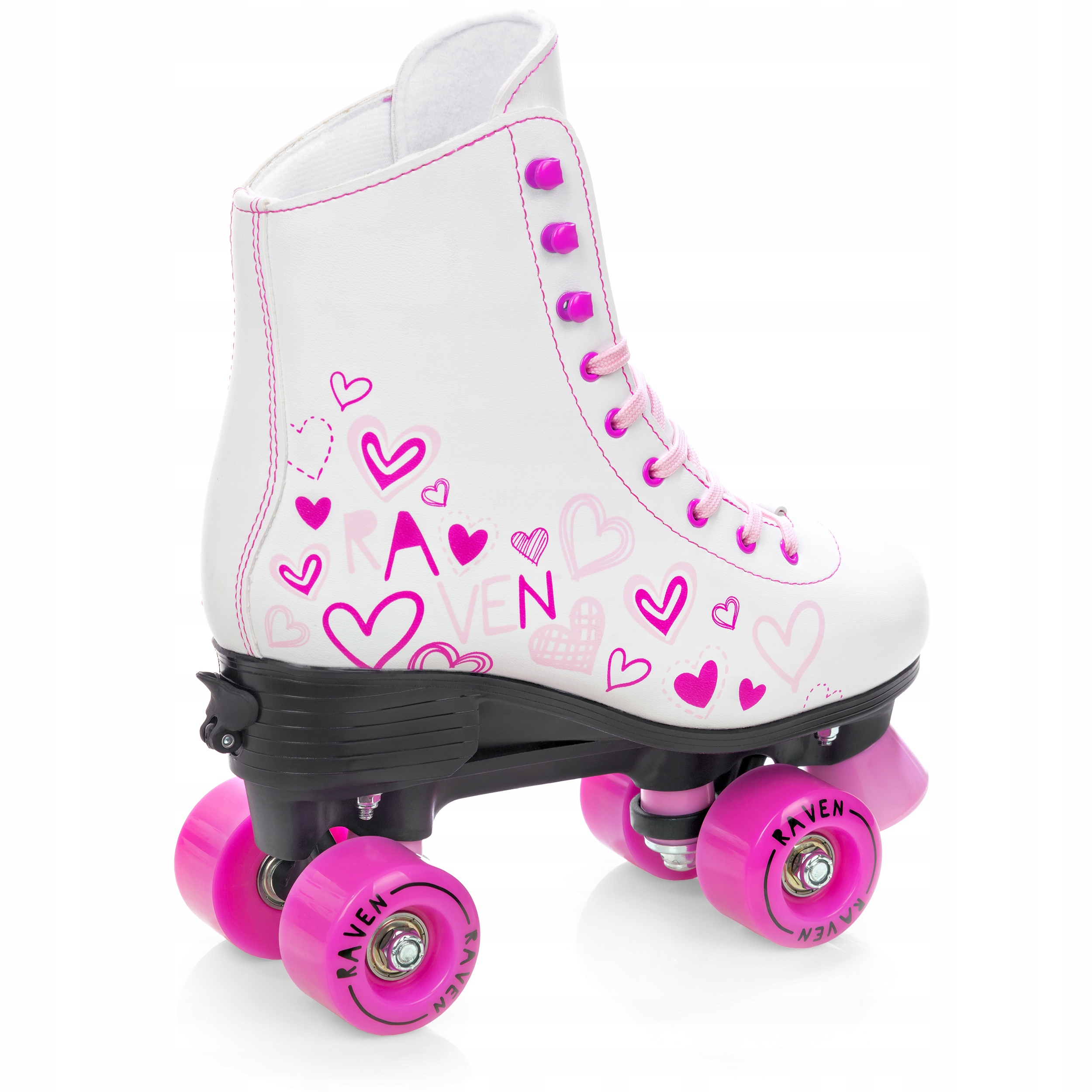 Wrotki Regulowane RAVEN Trista White/Pink 39-42 Marka Raven