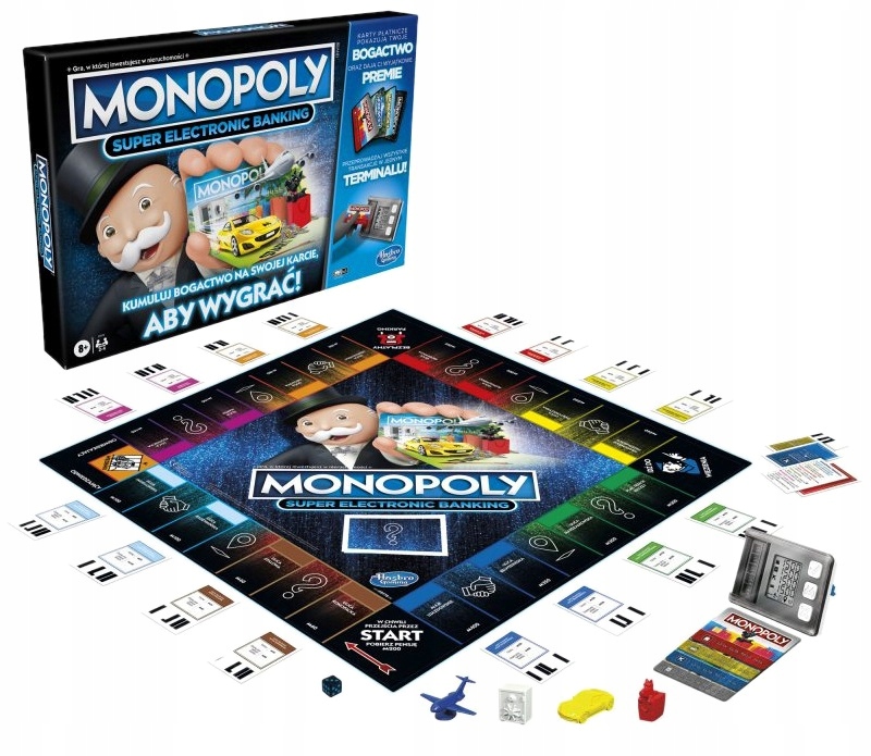 Gra Monopoly Electronic Banking 8610