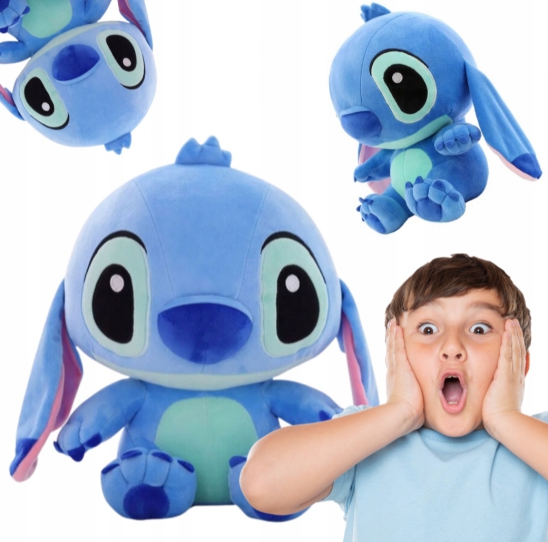 MASKOTKA DUŻY PLUSZAK STITCH 25 CM LILO I STICH NIEBIESKI PREZENT EAN (GTIN) 4898443965248