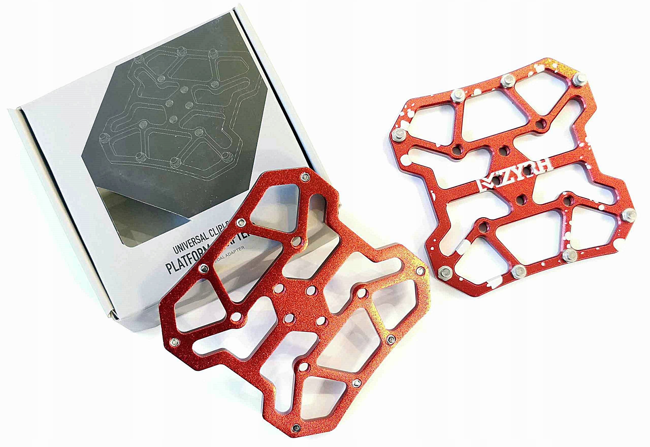 Adaptéry pro pedály jízdních kol bloky Spd Sl Red