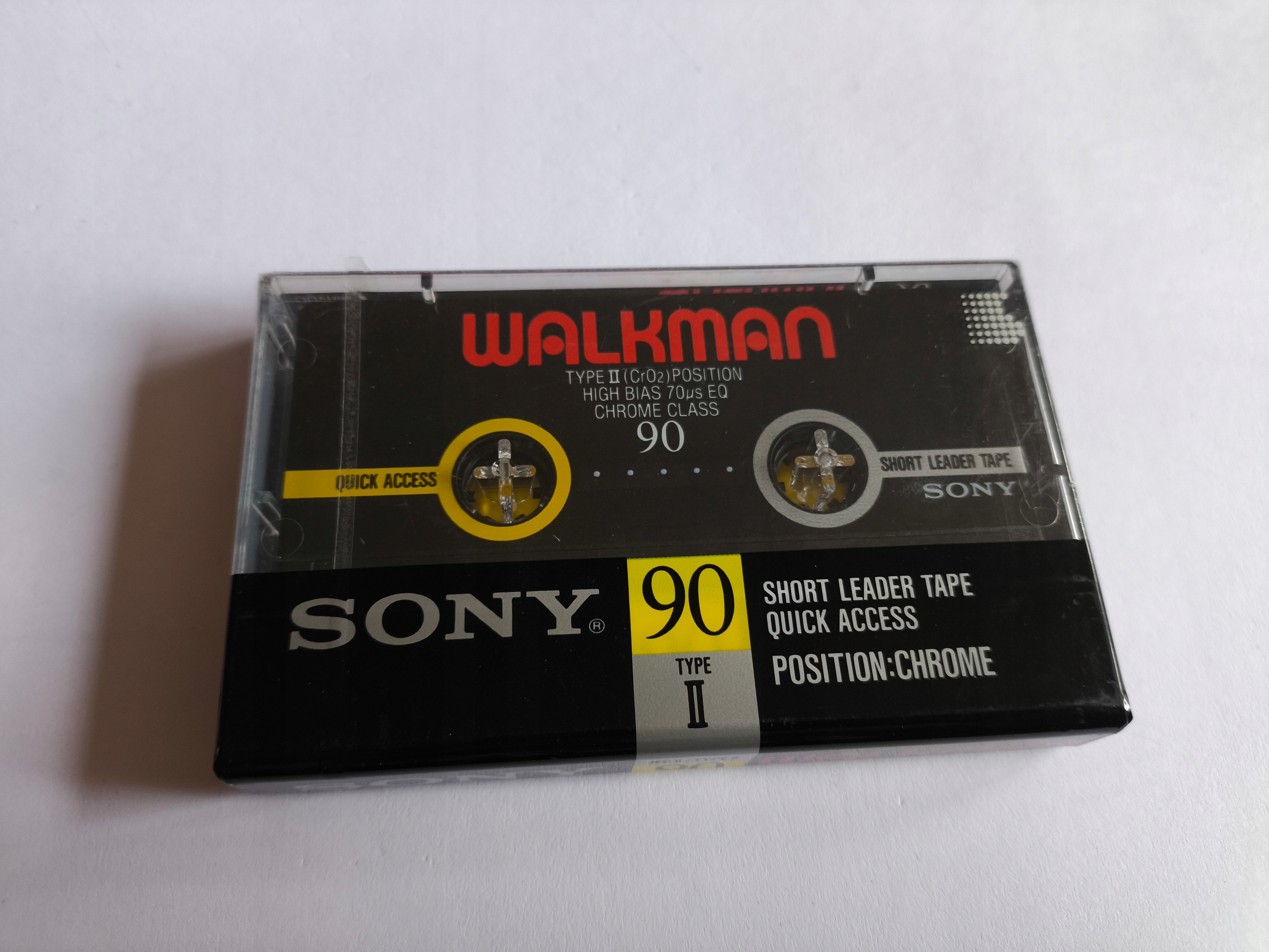 Sony Walkman II chrom 90 Nos fólie *3537