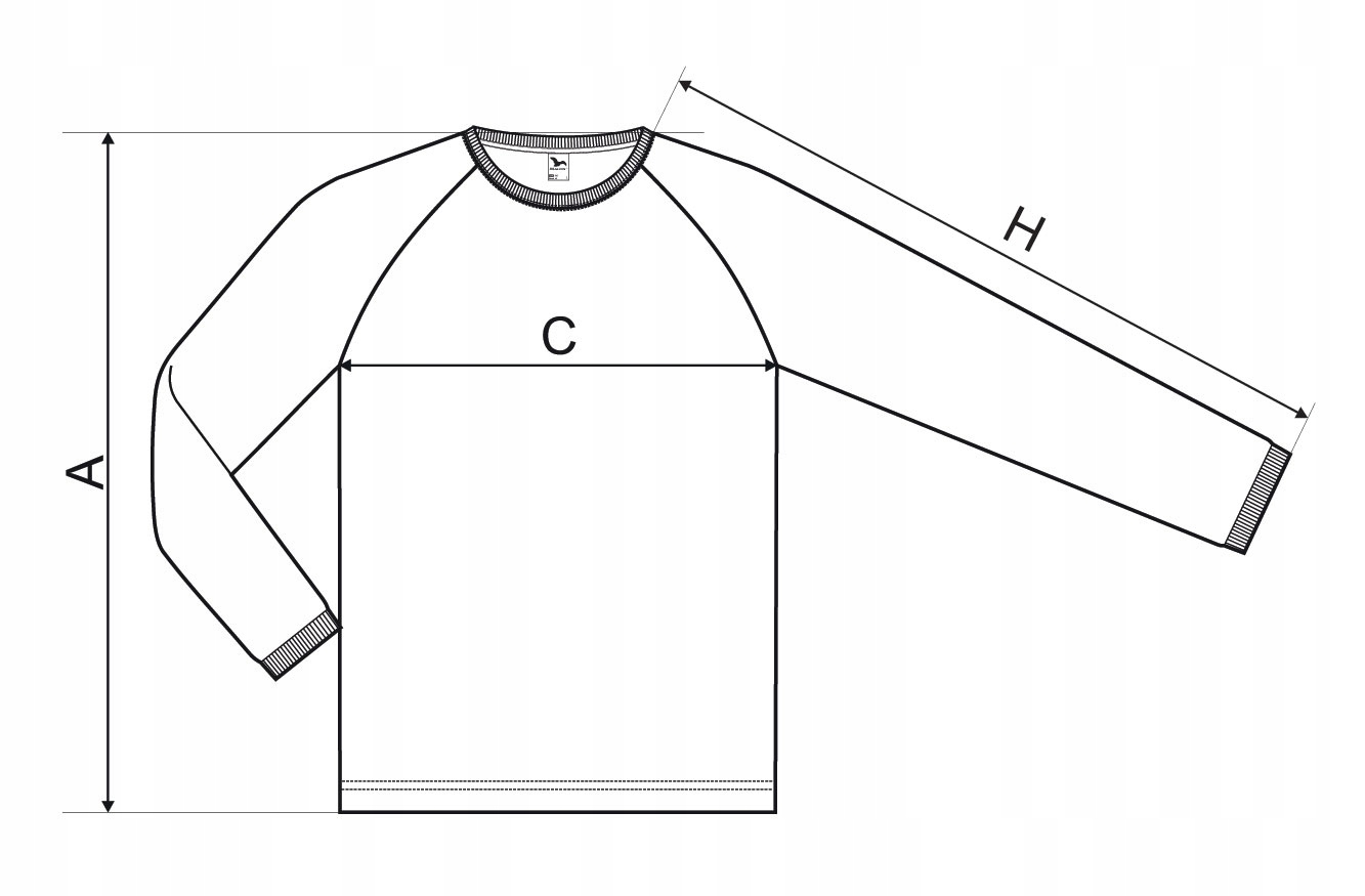 SLIM FIT koszulka z długim rękawem MALFINI arm XXL Model Fit-T LS 119 - Adler