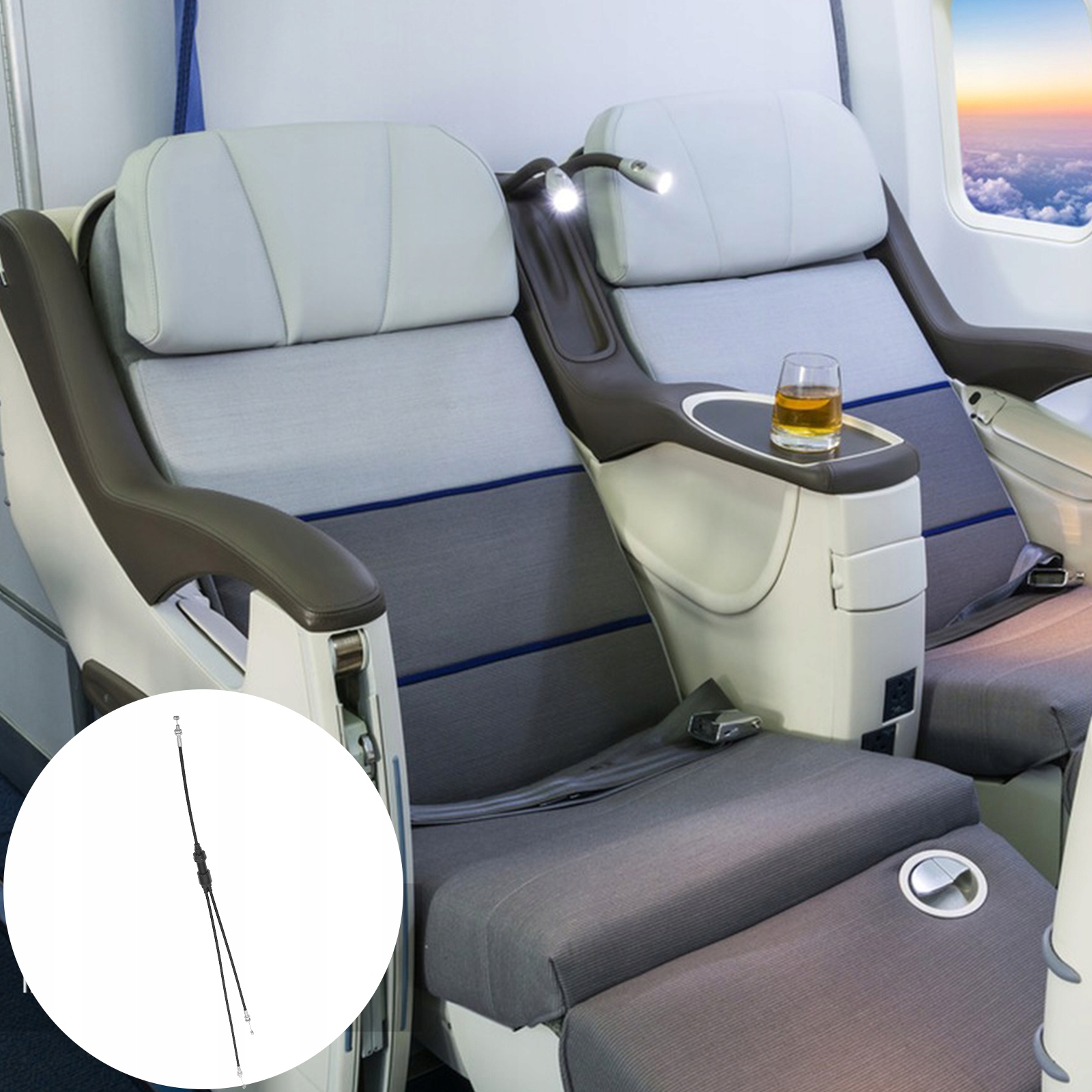 SOFA ROZKŁADANA KABLOWA SIEDZISKO Liczba elementów w zestawie 0 szt.