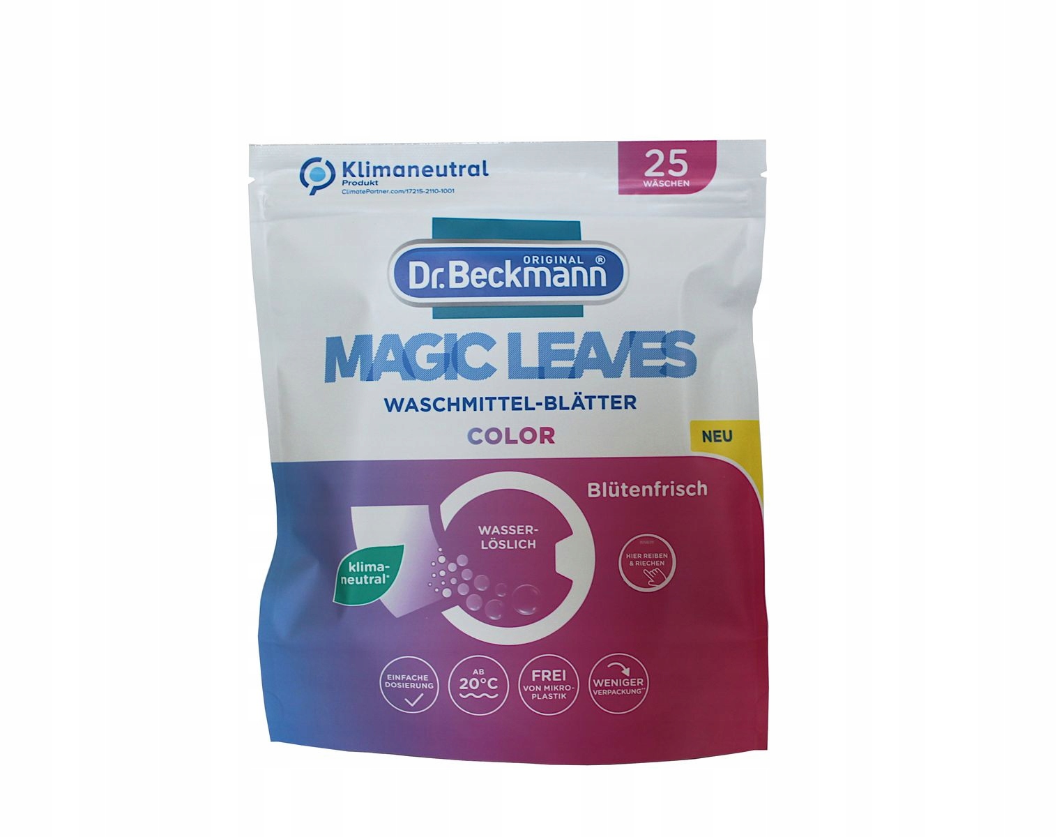 

Dr Beckmann Magiczne Listki do Prania Kolor 25 szt