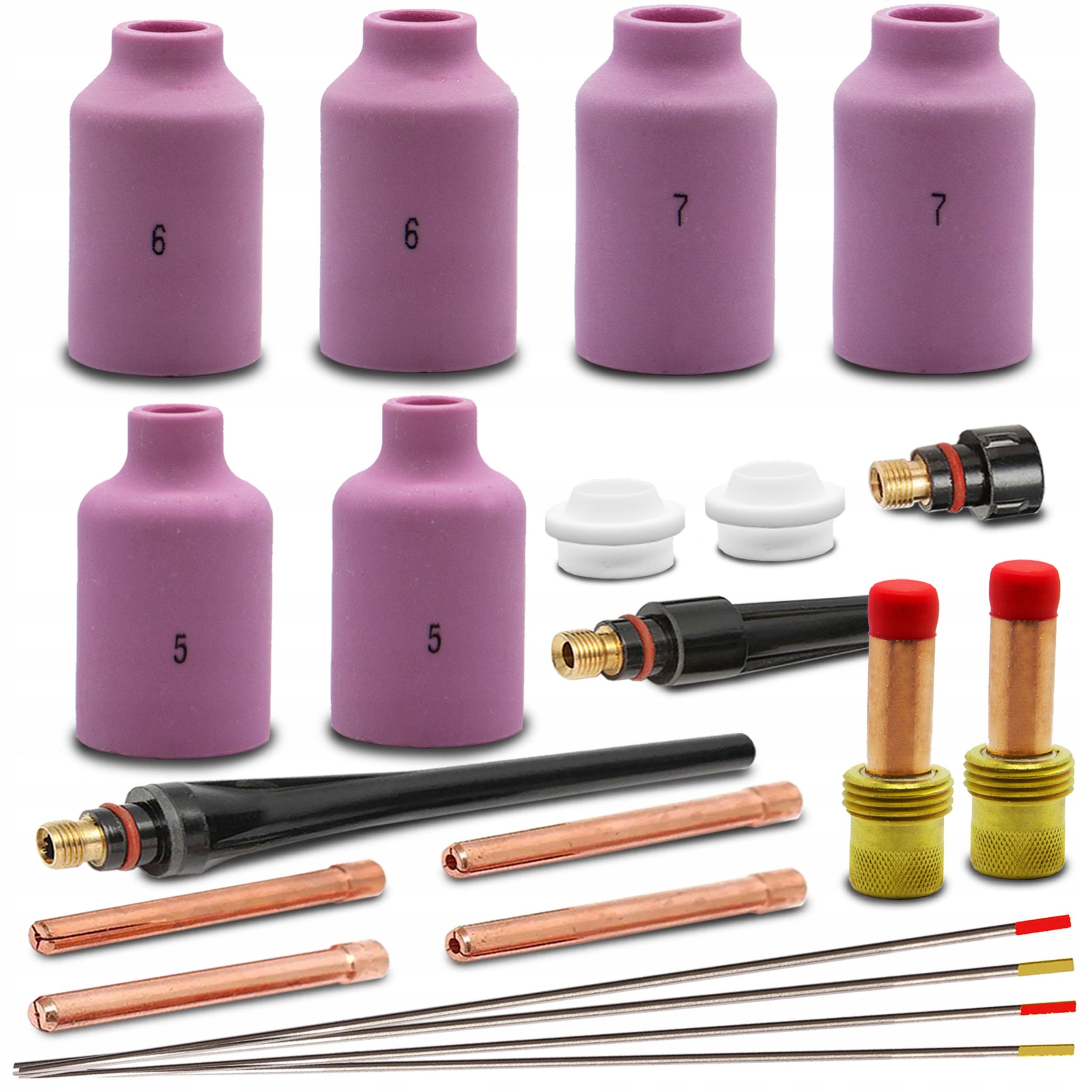 OSPRZĘT TIG AC DC DO SPAWARKI ALUMINIUM ELEKTRODY Marka Sherman