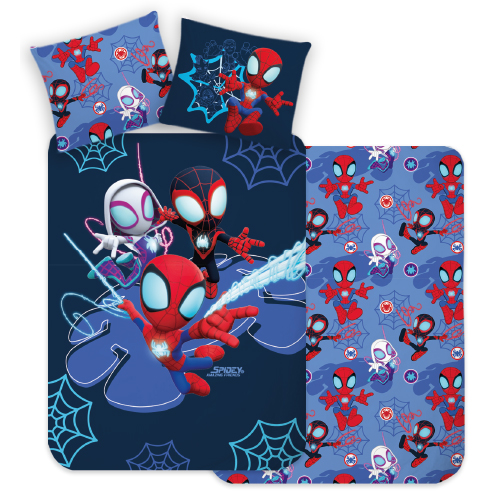 Pościel dwustronna Spiderman Spidey 140X200 Marvel
