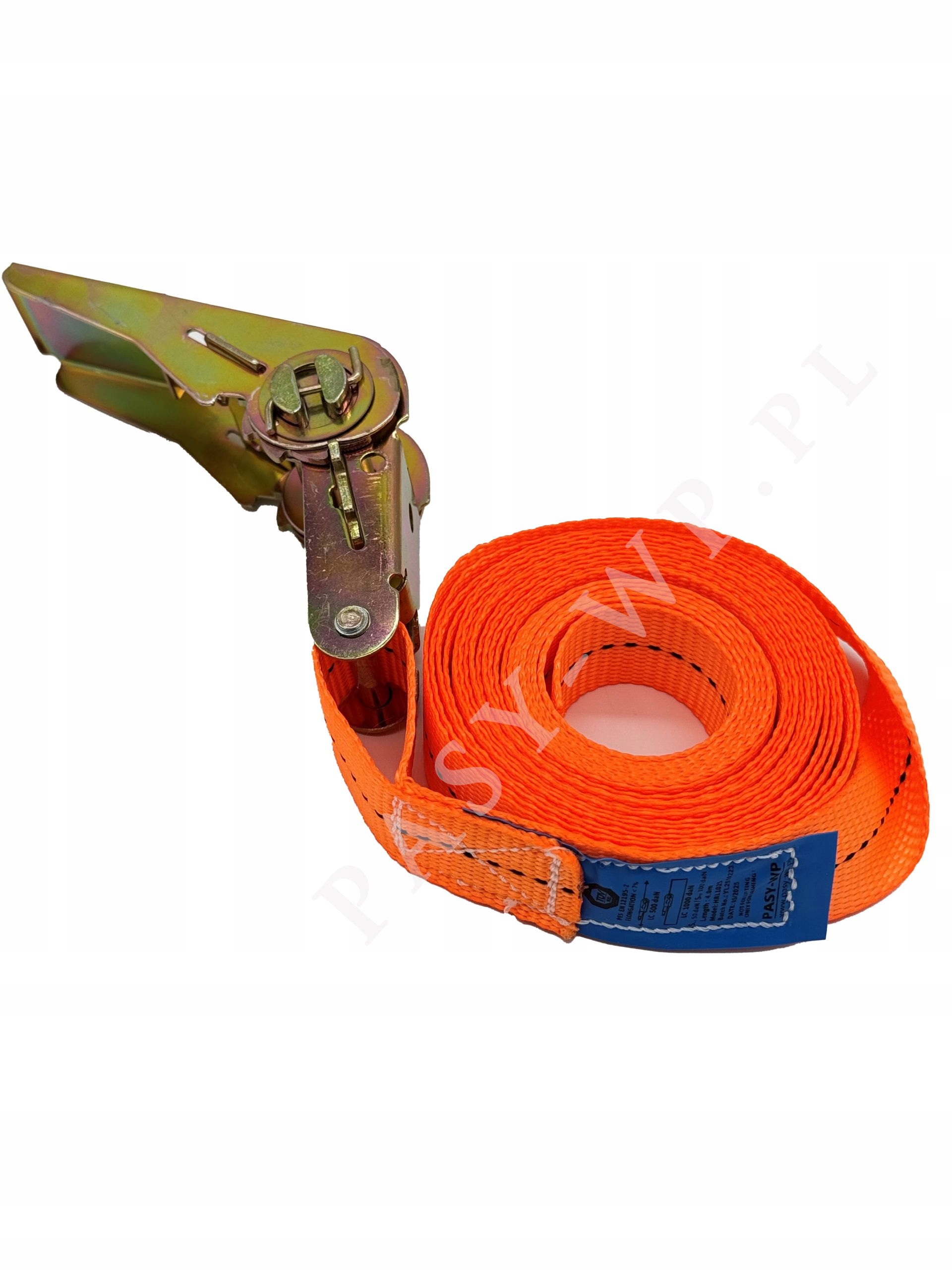 Pas transportowy z klamrą do opasania 1T 25mm 4mb