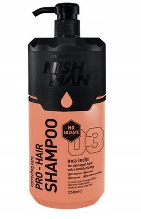 

Szampon do włosów Nishman Inca 1250ml Bez Paraben