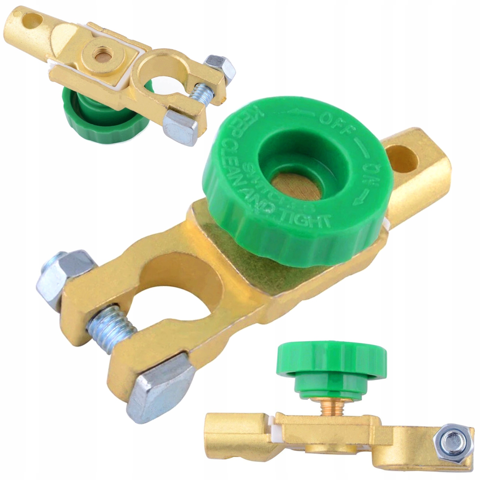 

Klema Hebel Akumulatora Rygiel Wyłącznik Masy 500A