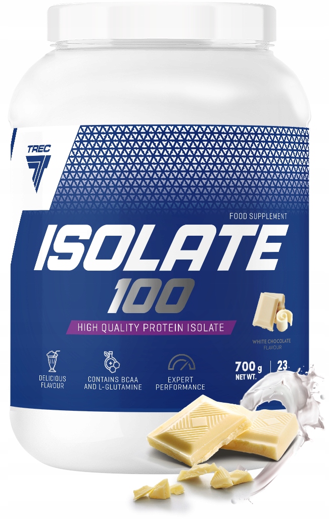 Výborný Proteinový Izolát Trec Isolate 100 700G Protein Čistý Wpi