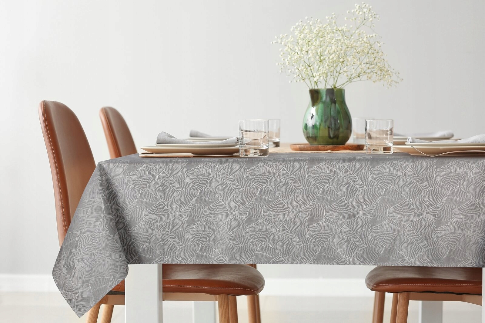 Bieżnik na stół 40x140cm srebnry Kod producenta 5903571506085