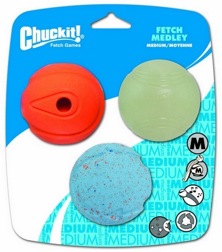 

Chuckit! Fetch Medley Medium 3pak [520520]