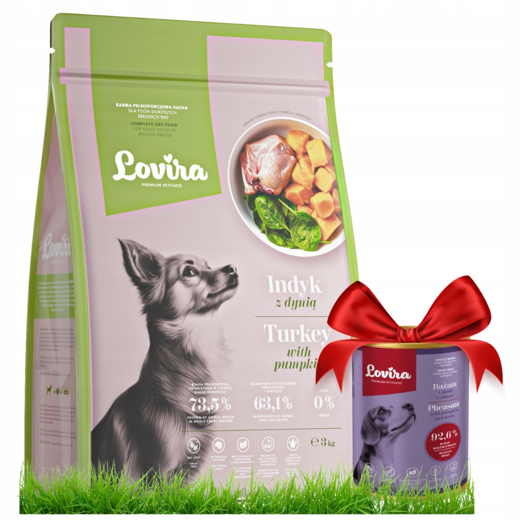 Levně Krmivo Suché Krůta+bonus Krmivo Vlhké Bažant 92,6% bezobilné maso Vitamíny