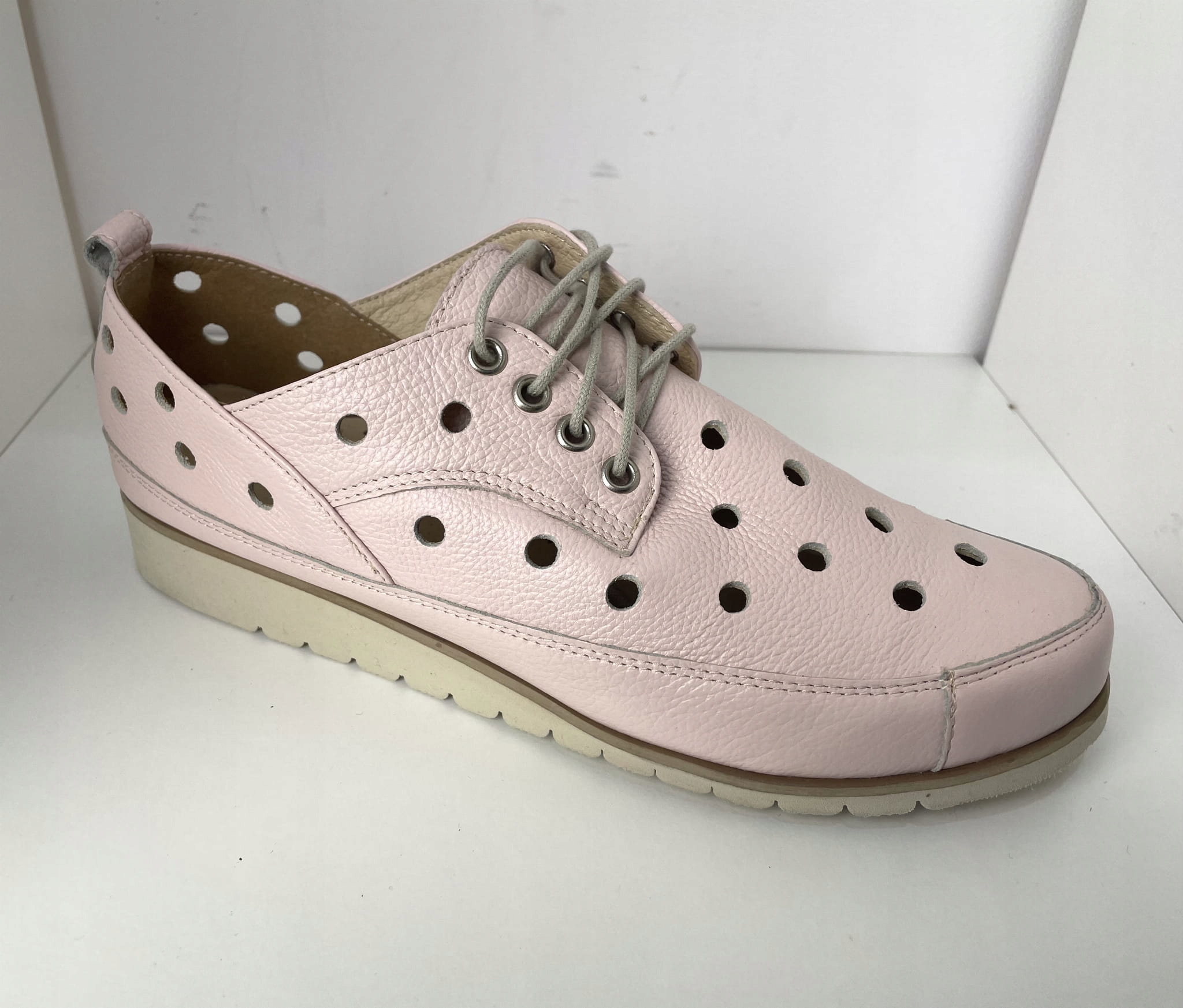 Dámské polobotky Higo kůže 1885 Růžová 40, Růžová