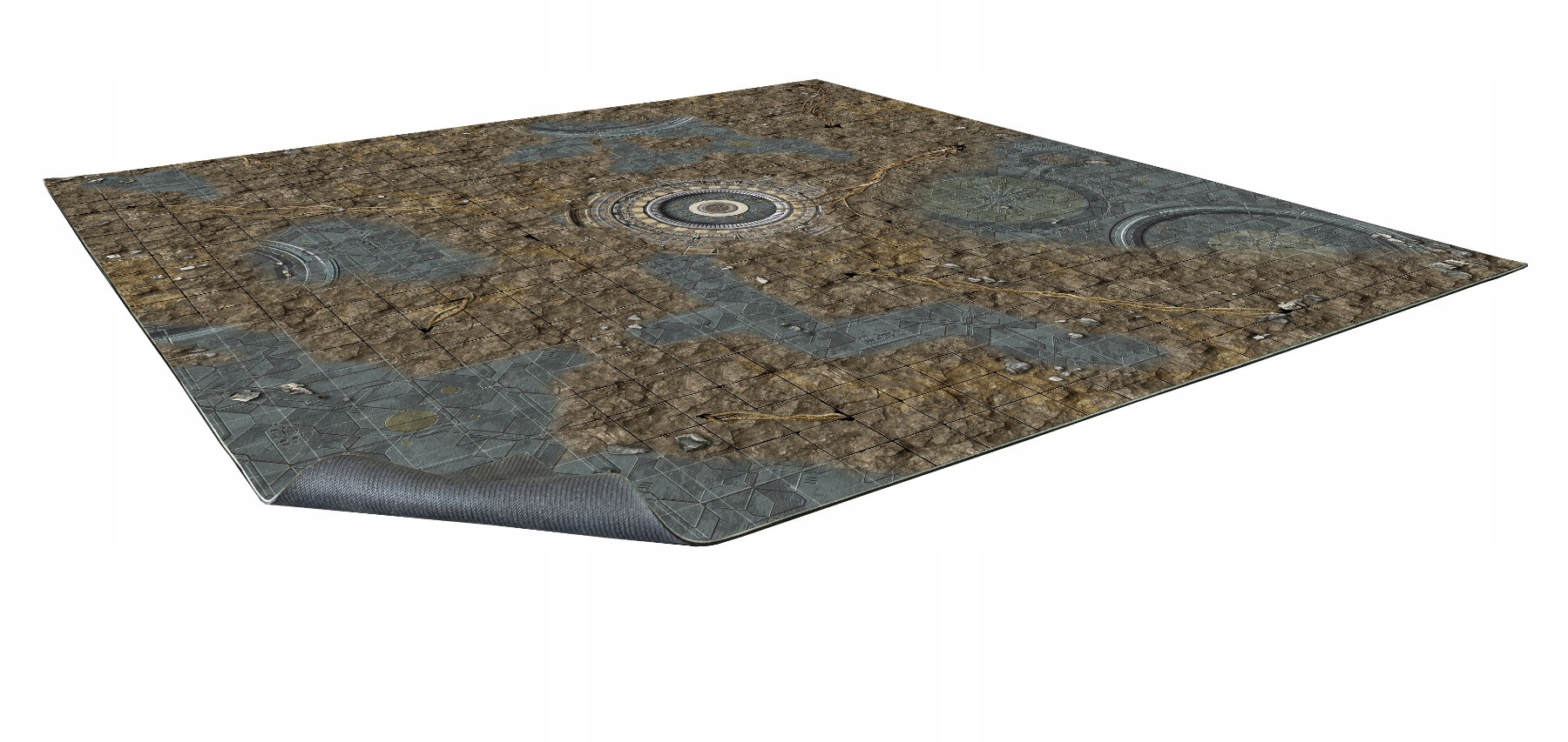 Alien Catacombs Gaming Mat 2'x2' 60x60 cm