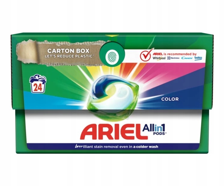 

Ariel Kapsułki Do Prania Box 24SZT Kolor