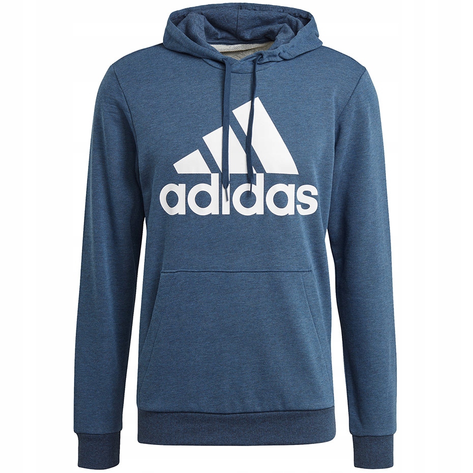 Pánská mikina adidas Essentials Hoodie modrá GM6965 vel. M