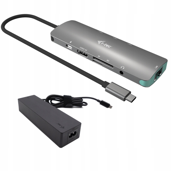 i-Tec Usb-c Metal Nano Docking Station 4K Hdmi Lan with Power Delivery…