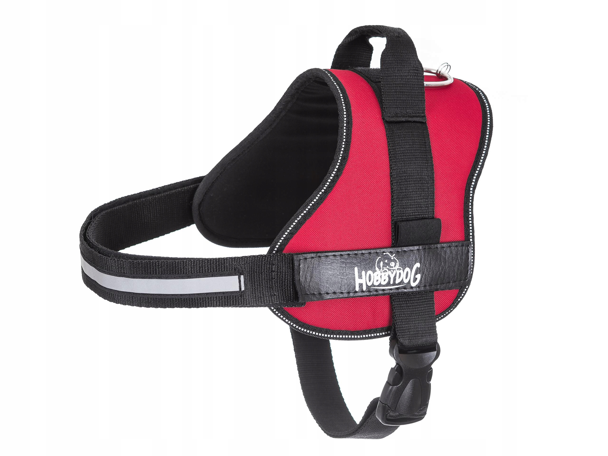 Levně Postroj bezdušový pro psa, reflexní, XXL 73-97 cm