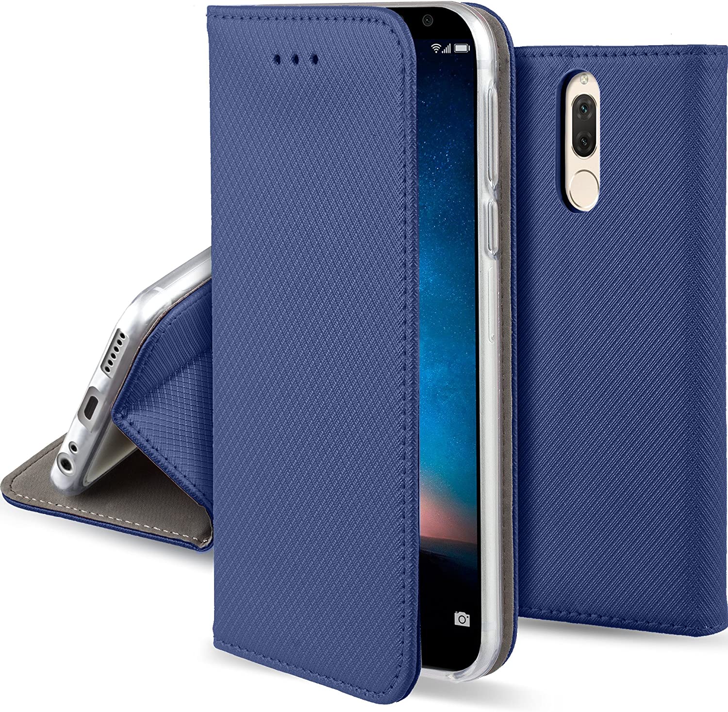 

Etui do Huawei Mate 10 Lite +szkło Magnet Smart