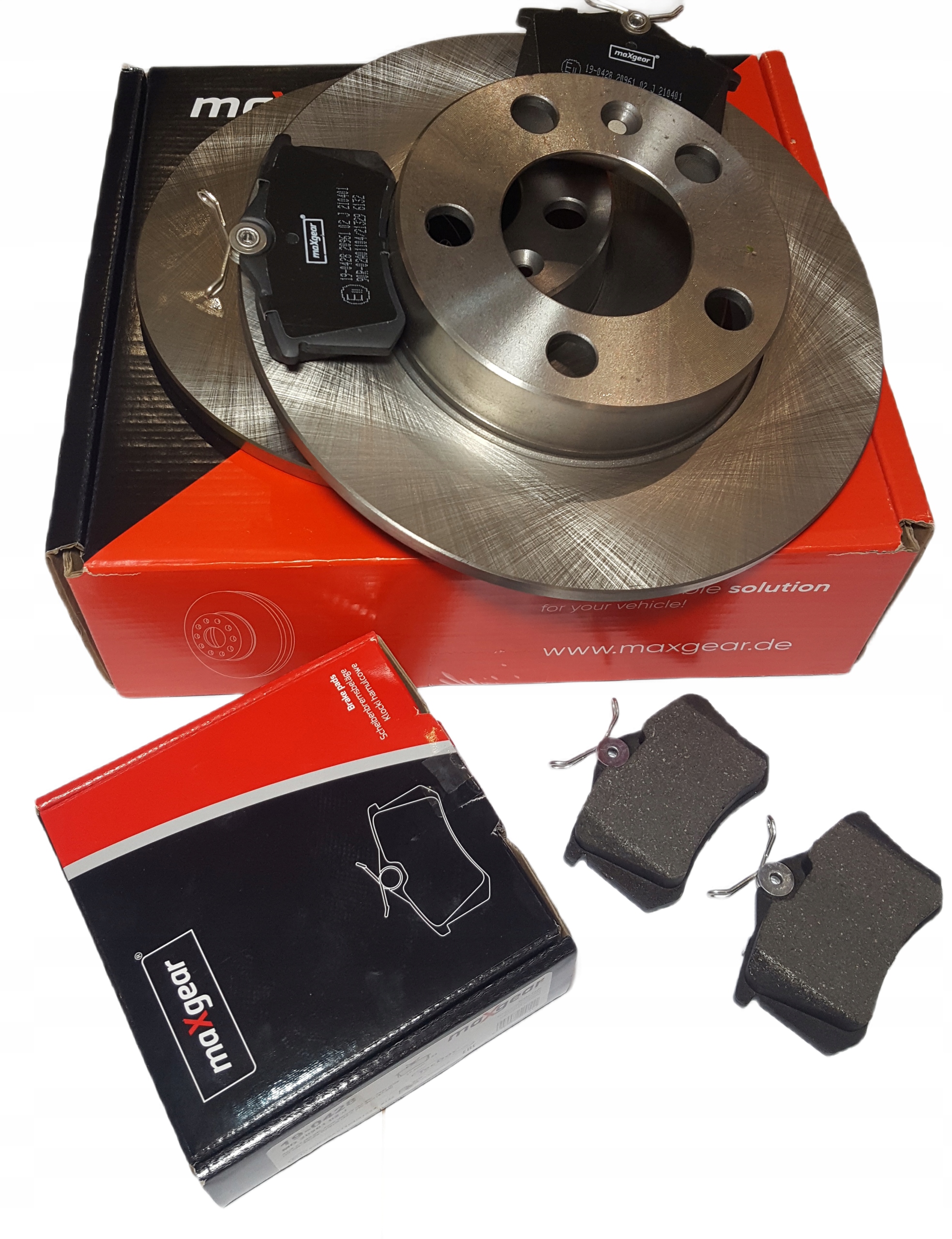 19-0428 - Диски колодки Audi A3, VW Golf 4, Skoda Fabia задний