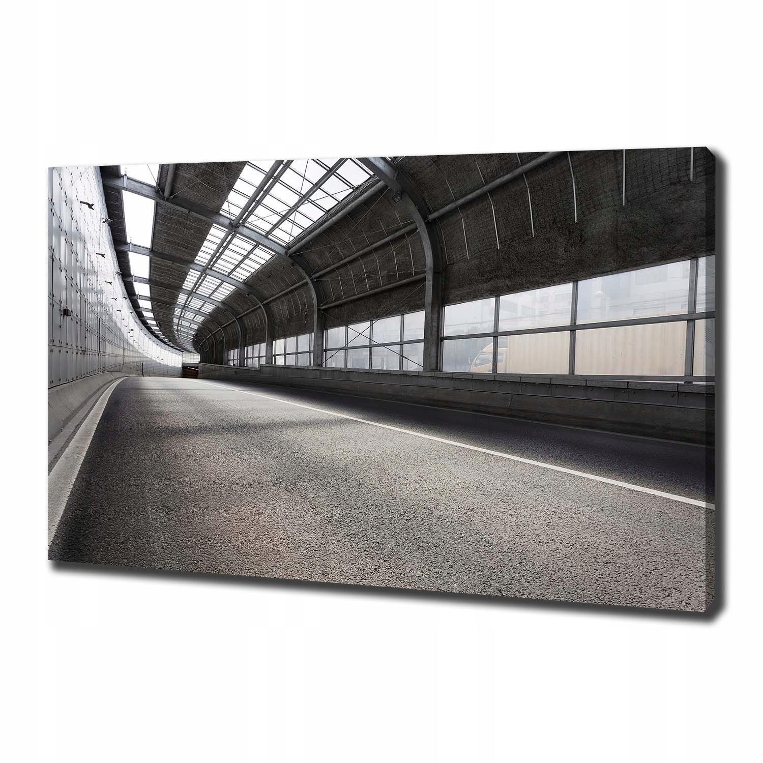 

Foto obraz na płótnie Droga w tunelu 100x70 cm