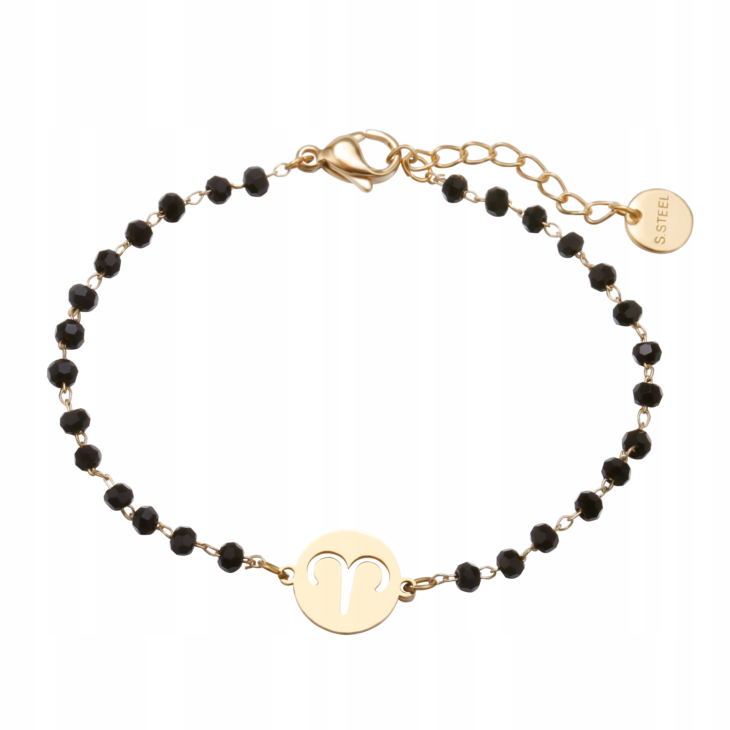 

Bransoletka Złota Beads Stal Chirurgiczna Baran