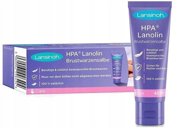 Lansinoh lanolina bezwodna na brodawki 40ml