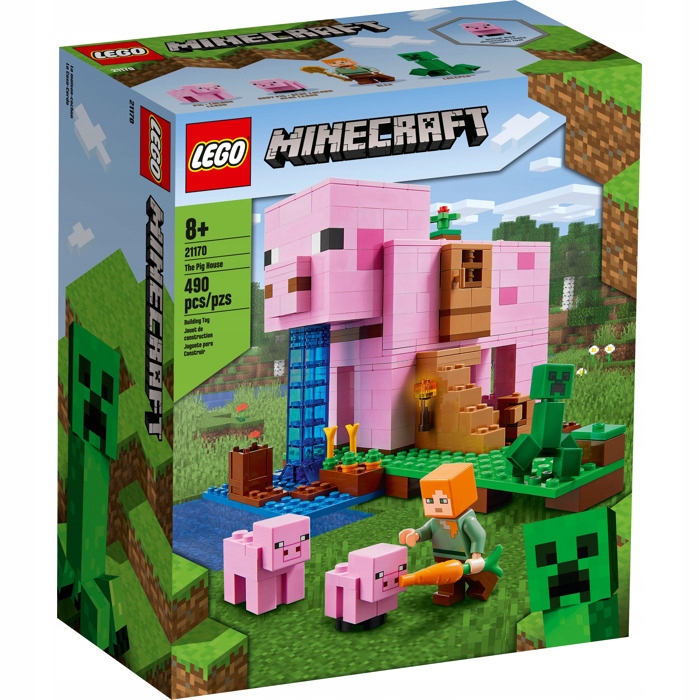 

Lego Minercraft 21170 Dom w kształcie świni