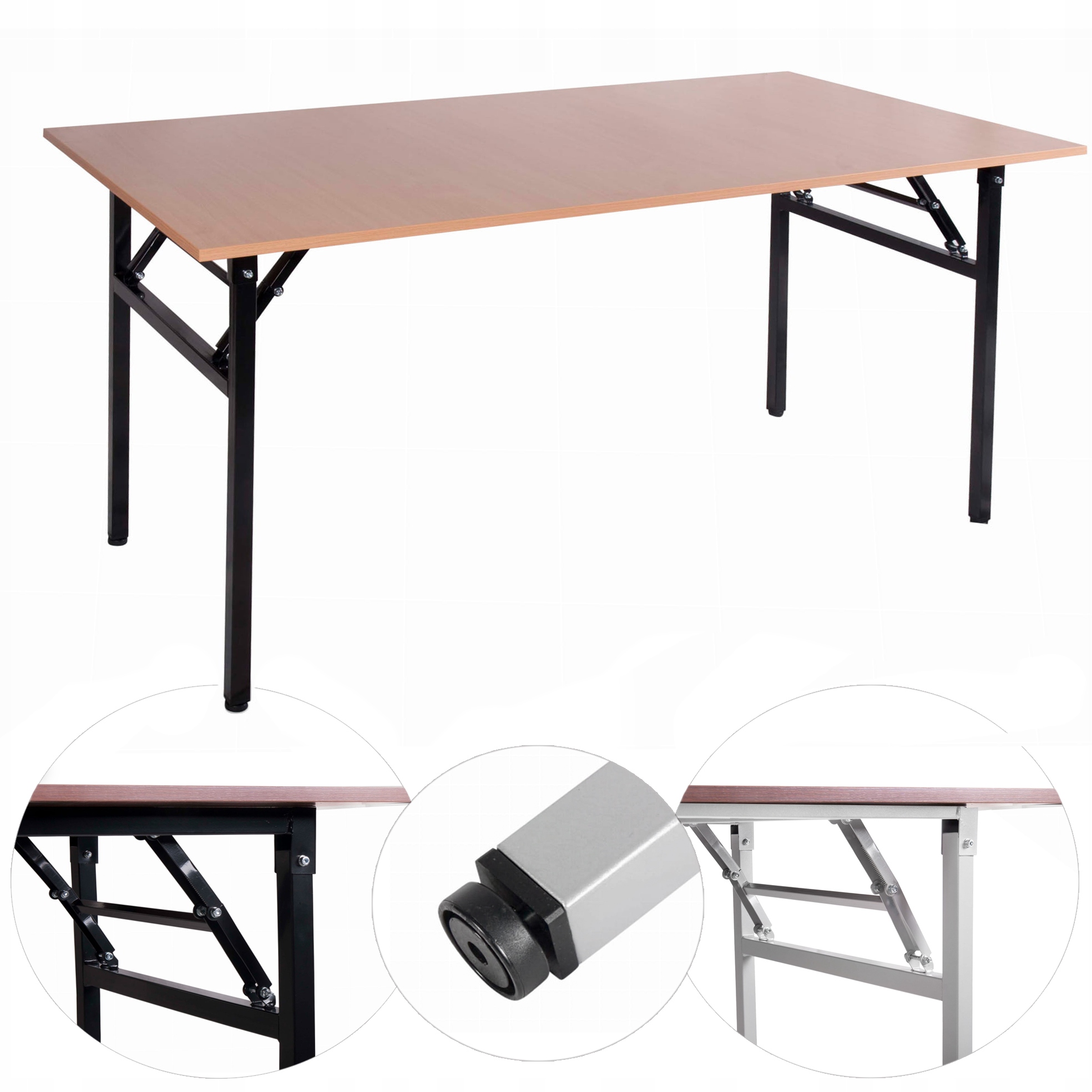 STÓŁ CATERINGOWY SKŁADANY OGRODOWY Metal 160cm Buk