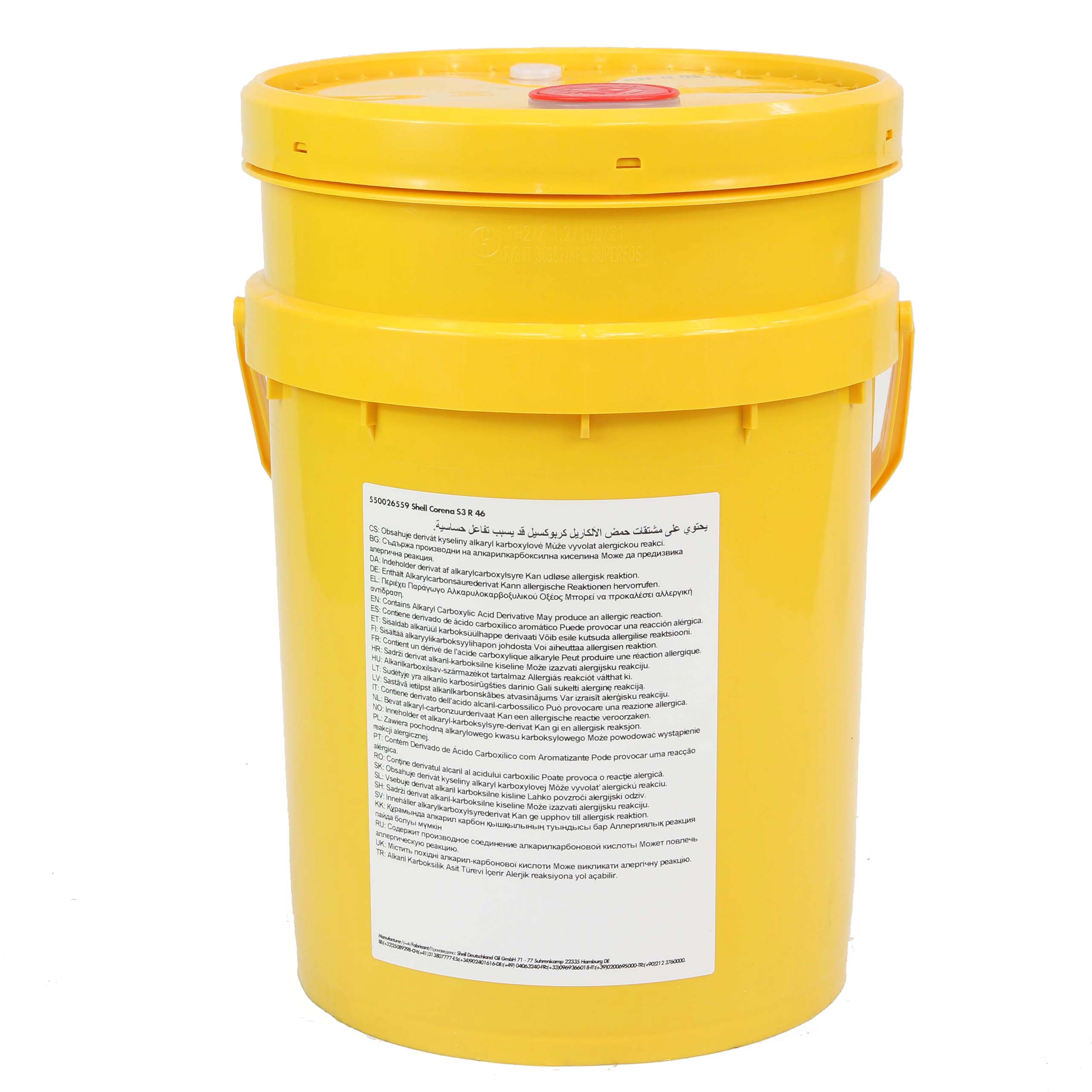 Масло Shell Corena S3 R 46 20L масла для компрессоров