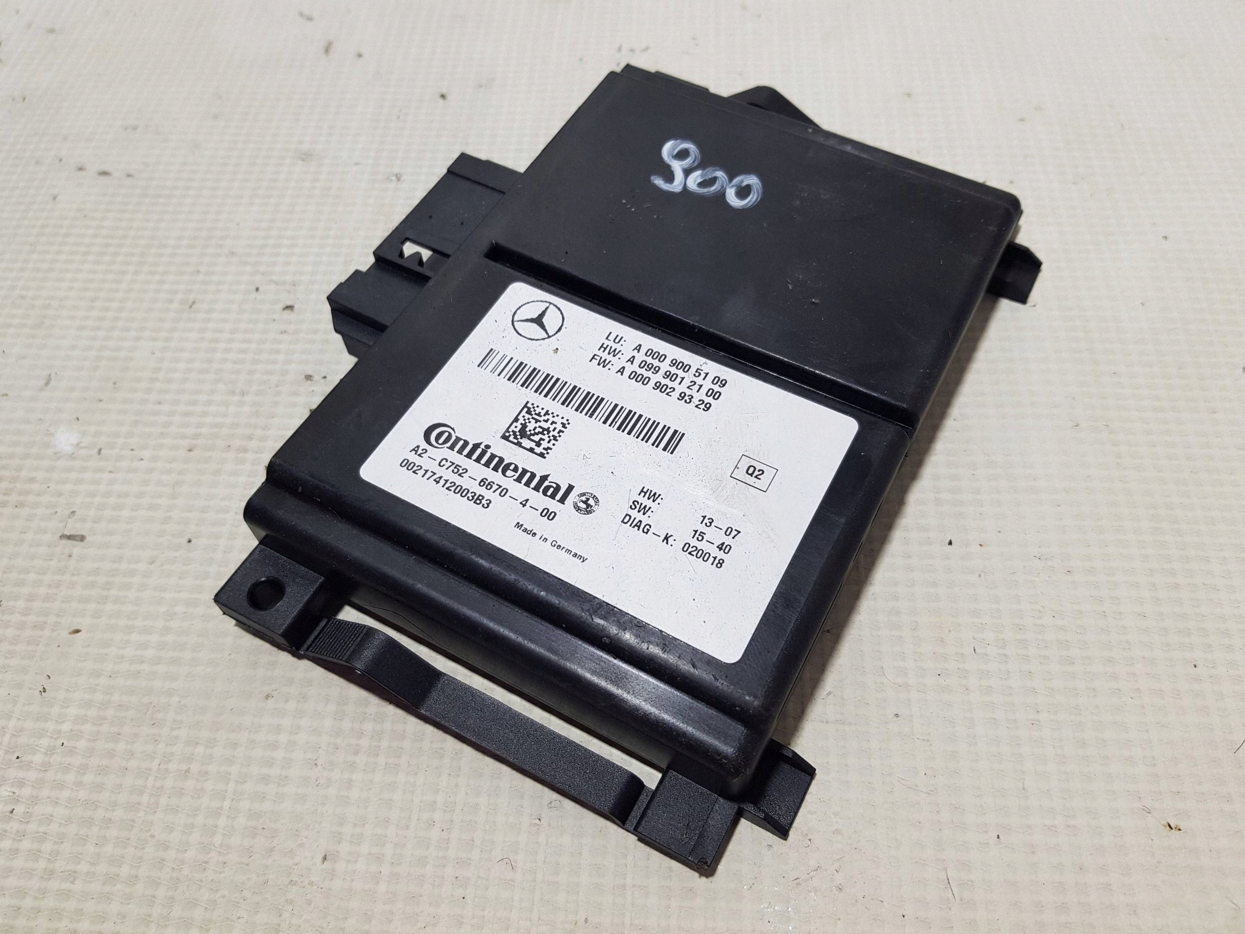 MERCEDES W222 W205 module control unit RADAR DYSTANSU 0009004909
