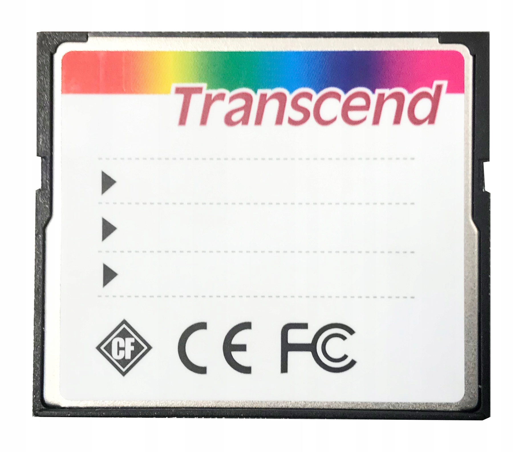 Karta pamięci Transcend CompactFlash 512MB 80x Model CompactFlash