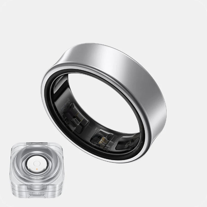 Samsung Galaxy Ring Titanium Silver Size 13 SM-Q503NZSAEUE Передача даних немає