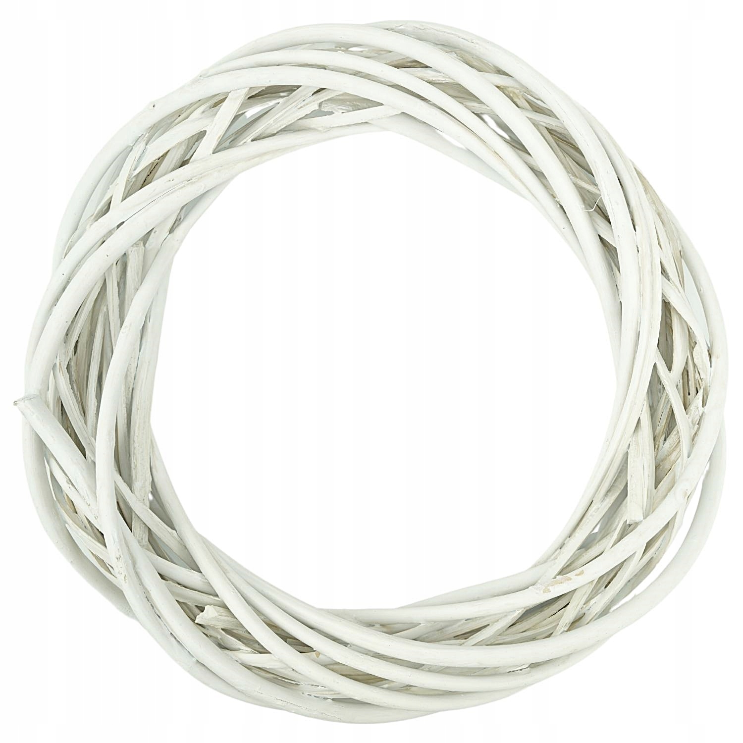 

Wianek Wiklinowy Biały Ring Koło śr.25cm
