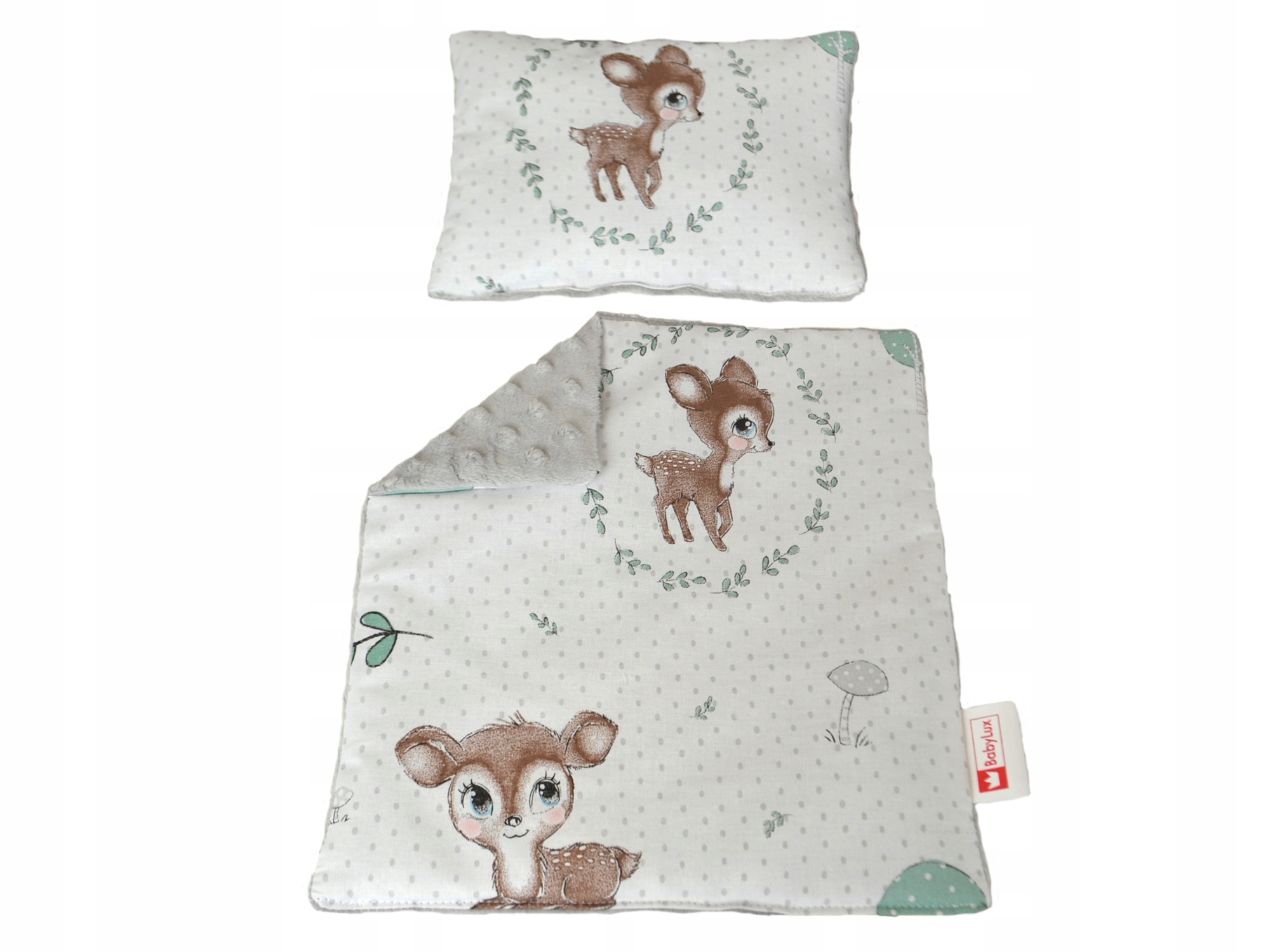 Pościel dla lalek lalki minky