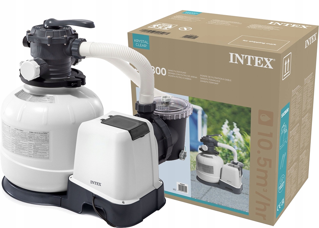 Piesková pumpa do bazéna na piesok guličky 10500 L/h Intex 26648 Model 2026
