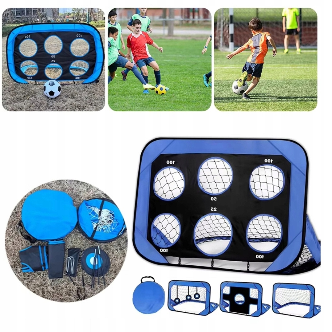 Fotbalová Zahradní Tréninková Branka Pro Děti S Podložkou Na Přesnost A Síťkou