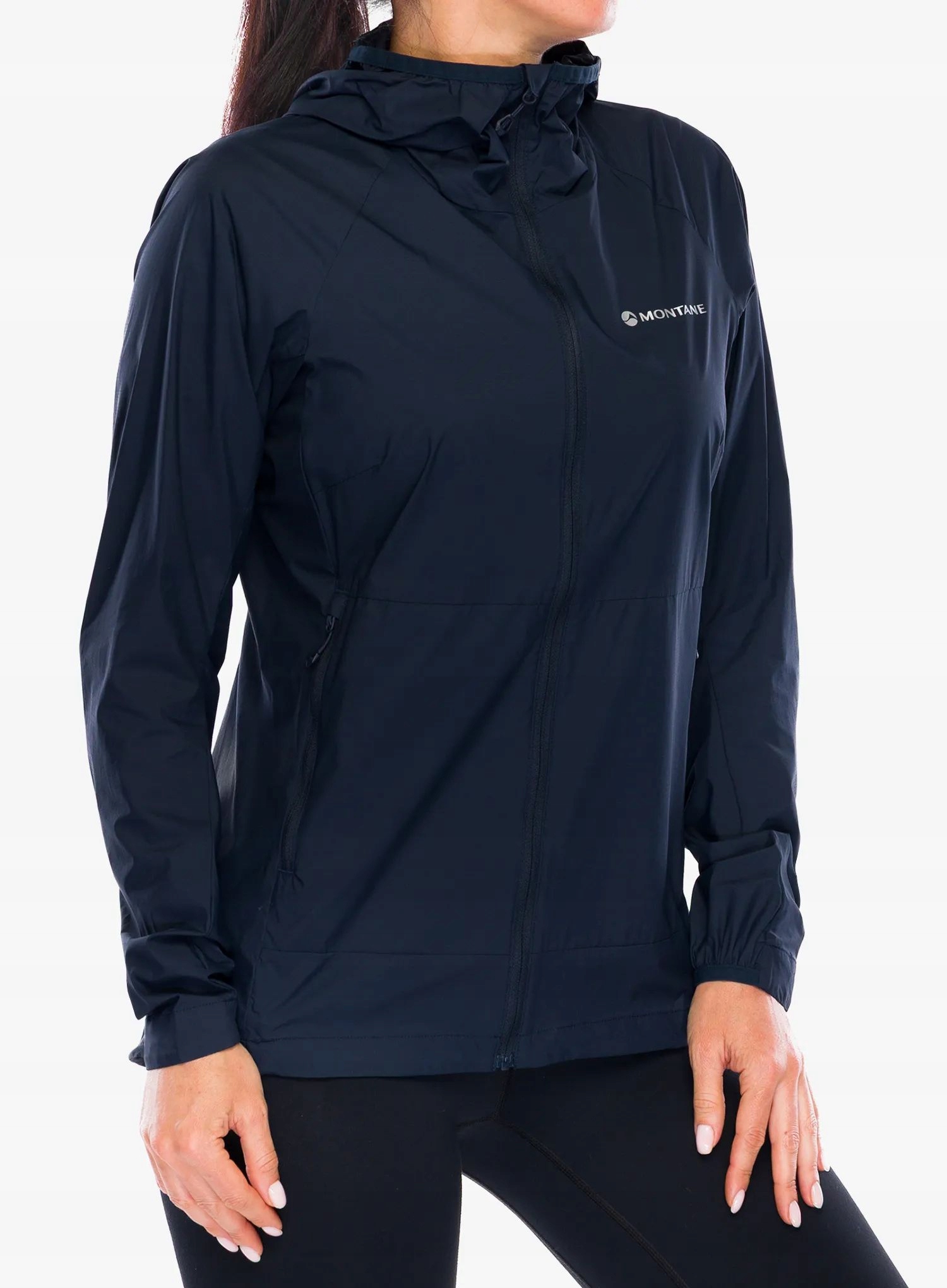 Dámská větrová bunda Montane Featherlite Hoodie eclipse modrá M